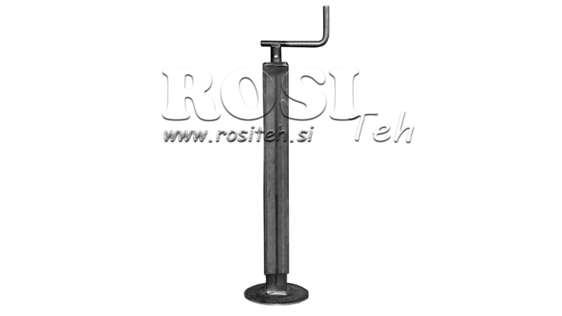 PIE DE SOPORTE ROSCADO (ALTURA 660MM - CARRERA 330MM) - 800KG