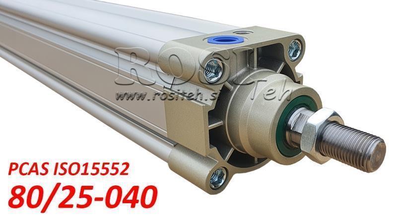 PNEUMATISK CYLINDER PCAS 80/25-040 BE ISO15552