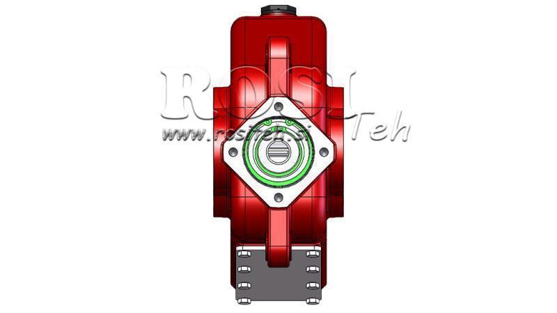 CAJA DE ENGRANAJES - CAJA DE ENGRANAJES RT520 PARA MOTOR HIDRÁULICO MP/MR/MS RATIO 43.6:1