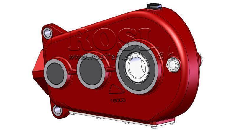 CAJA DE ENGRANAJES - CAJA DE ENGRANAJES RT520 PARA MOTOR HIDRÁULICO MP/MR/MS RATIO 43.6:1