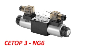 VÁLVULAS-MODULARES-ELECTROMAGNÉTICAS-CETOP-3-NG6