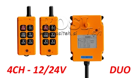 FUNKSTEUERUNG 4 CH - 12/24V DUO