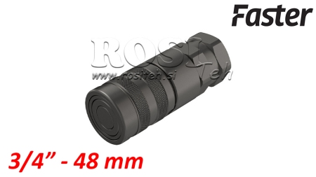 RACCORD RAPIDE EXCAVATEUR FFH FEMELLE 3/4 48MM
