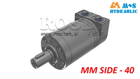 HYDRAULIK-ÖLMOTOR MM 40 -SIDE