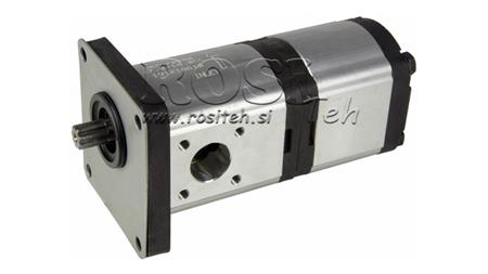 HYDRAULICKÉ ČERPADLO TRAKTOR - OEM 87472285 - CNH ŘADA T4 26 15 cc LEVÉ