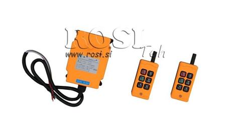 RÁDIOVÉ DÁLKOVÉ OVLÁDÁNÍ 4CH - 12/24V DUO