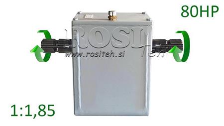 REDUCTOR DE TRACTOR - 1:1.85 (80HP-60kW) MACHO-MACHO