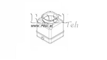 RESERVORIO PVC ROLLO PP 4 LITROS HORIZONTAL-VERTICAL