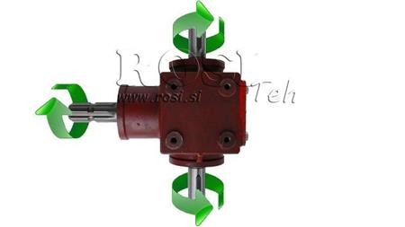 ÚHELNÝ PŘEVOD PTO-R20T 1:2 (25HP-18kW)