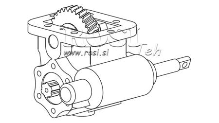 HYDRAULISK PUMPE DRIFT - ZF- MB 800 SIDE