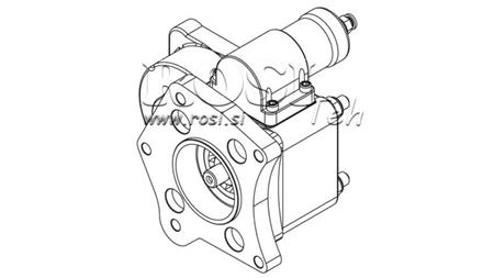 SALIDA PARA BOMBA HIDRÁULICA - MERCEDES 352-2