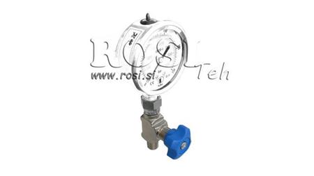 HYDRAULISK VENTIL TIL MANOMETER