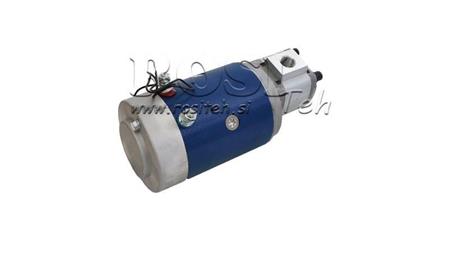 CONJUNTO DE BOMBA HIDRÁULICA GR.1 MOTOR ELÉCTRICO 12V