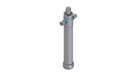 2026F -TELESCOPISK CYLINDER STANDARD/HUL 2 TRIN SLAG 995 DIAMETER 80