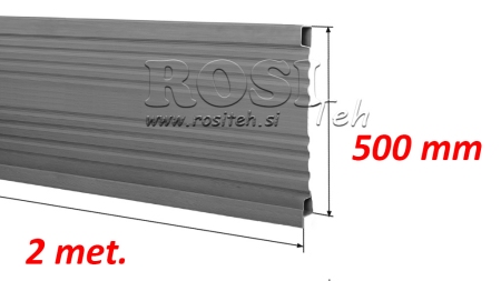 BOČNÍ PANEL PRO SKLÁPACÍ PŘÍVĚS 2 MET. - VÝŠKA 500 MM