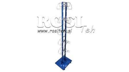 VOZÍK NA ULOŽENÍ HYDRAULICKÝCH HADIC 10 MÍST
