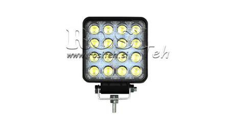 LUZ DE TRABAJO LED - LUZ 16 LED 48W 12V-24V