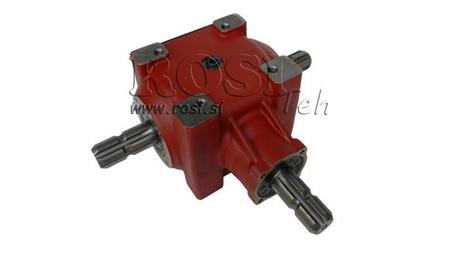 REDUCTOR DE ÁNGULO T-27J 1:1 (55HP-40.4kW)