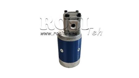 CONJUNTO DE BOMBA HIDRÁULICA GR.1 MOTOR ELÉCTRICO 12V