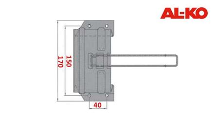 HOLDER TIL METALKEGLE 1.600 kg