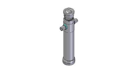3025S -TELESCOPISK CYLINDER STANDARD/KUGLE 2 TRIN SLAG 895 DIAMETER 95
