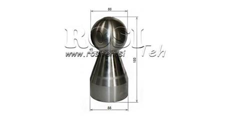 BOLA DE CAMIÓN VOLQUETE 14TON PARA CAJA FI80 DERECHA