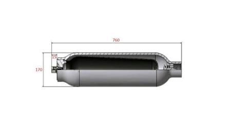HYDRAULISK AKKUMULATOR 10 LIT