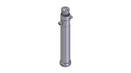4029S -TELESCOPICKÝ CYLINDR STANDARD/KULIČKA 2 STUPNĚ ZDVIH 1395 PRŮMĚR 124