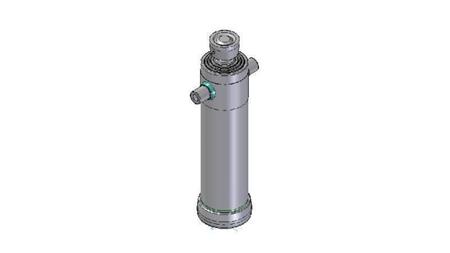 4040S -TELESCOPICKÝ CYLINDR STANDARD/BALL 4 STUPNĚ ZDVIH 1980 PRŮMĚR 152