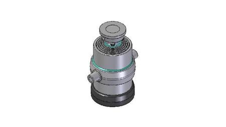 5030S -TELESCOPICKÝ CYLINDR STANDARD/BALL 5 STUPŇŮ ZDVIH 1170 PRŮMĚR 215