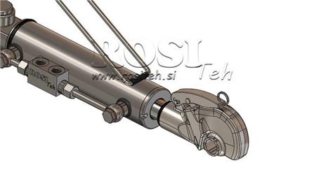 10585 - HYDRAULICKÝ VYTLAČOVAČ SPECIAL - 2. TŘÍDA 63/35-210 (45-95HP)(25.4 - gr.2)