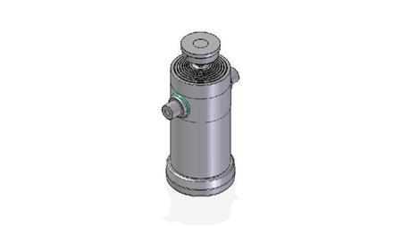 7067S -TELESCOPICKÝ CYLINDR STANDARD/KULIČKA 7 STUPŇŮ ZDVIH 3242 PRŮMĚR 270