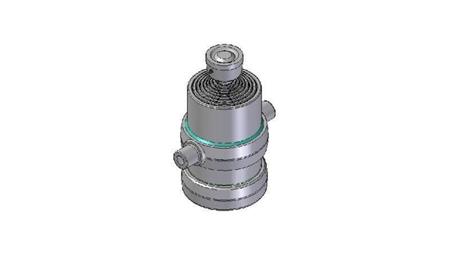 8002S -TELESKOPSKI CILINDER STANDARD/KROGLA 8 STOPENJ HOD 1540 FI 190