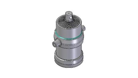 8022F -TELESCOPICKÝ CYLINDR STANDARD/DÍRA 8 STUPŇŮ ZDVIH 2290 FI 215