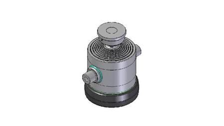8049S - TELESCOPICKÝ CYLINDR STANDARD/KULIČKA 8 STUPŇŮ ZDVIH 1615 PRŮMĚR 300