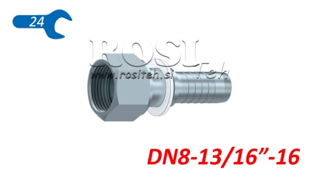 COLLEGAMENTO IDRAULICO DKORFS FEMMINA DN8-13/16-16