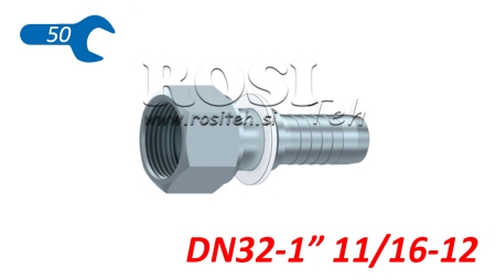 HIDRAULIČNI PRIKLJUČAK DKORFS ŽENSKI DN32-1 11/16-12
