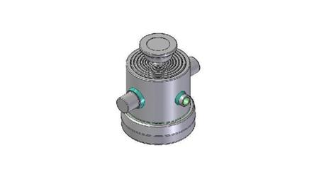 8300S -TELESCOPISK CYLINDER STANDARD/BALL 8 TRIN REJSE 1000 DIAMETER 190