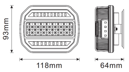 KIT DE LUCES MAGNÉTICAS LED - CANBUS INALÁMBRICO 12/24V