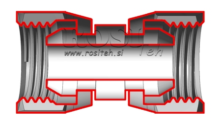 HYDRAULISCHE DREHENDE DOPPELMUTTER 1