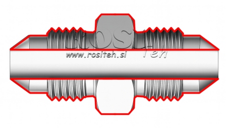 VALVOLA DUALE IDRAULICA JIC74° 1”5/16-12 1”5/16-12
