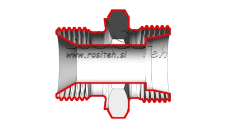 VÁLVULA HIDRÁULICA DUAL AS12-BSP1/2