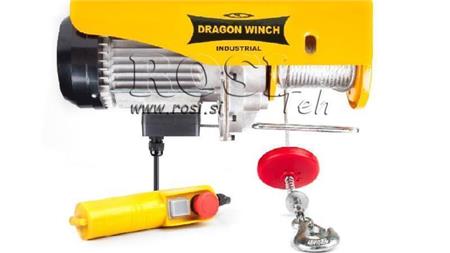 GARRA ELÉCTRICA DE 230 V DWI 400/800 kg