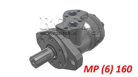 MOTOR HIDRÁULICO MP 160 CC - 6 DIENTES