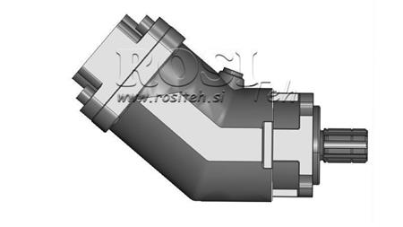 MOTOR HIDRÁULICO DE PISTÓN 130CC - 710NM