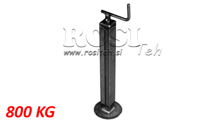 PIE DE SOPORTE ROSCADO (ALTURA 660MM - CARRERA 330MM) - 800KG
