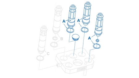 CONECTOR RÁPIDO MACHO PARA MULTI-FASTER 3/8 3PLK 3PLV A PARTE MÓVIL