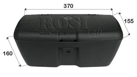 PVC BOX 370X160X155