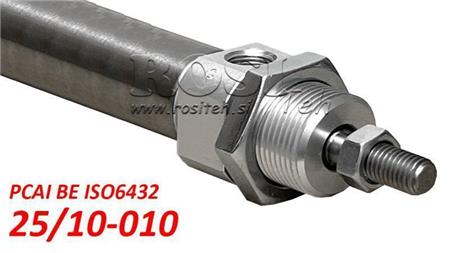 PNEUMATICKÝ CYLINDR PCAI 25/10-010 BE ISO6432