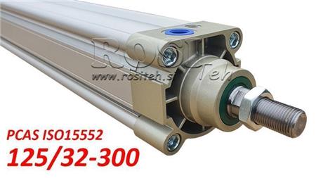 PNEUMATISK CYLINDER PCAS 125/32-300 BE ISO15552